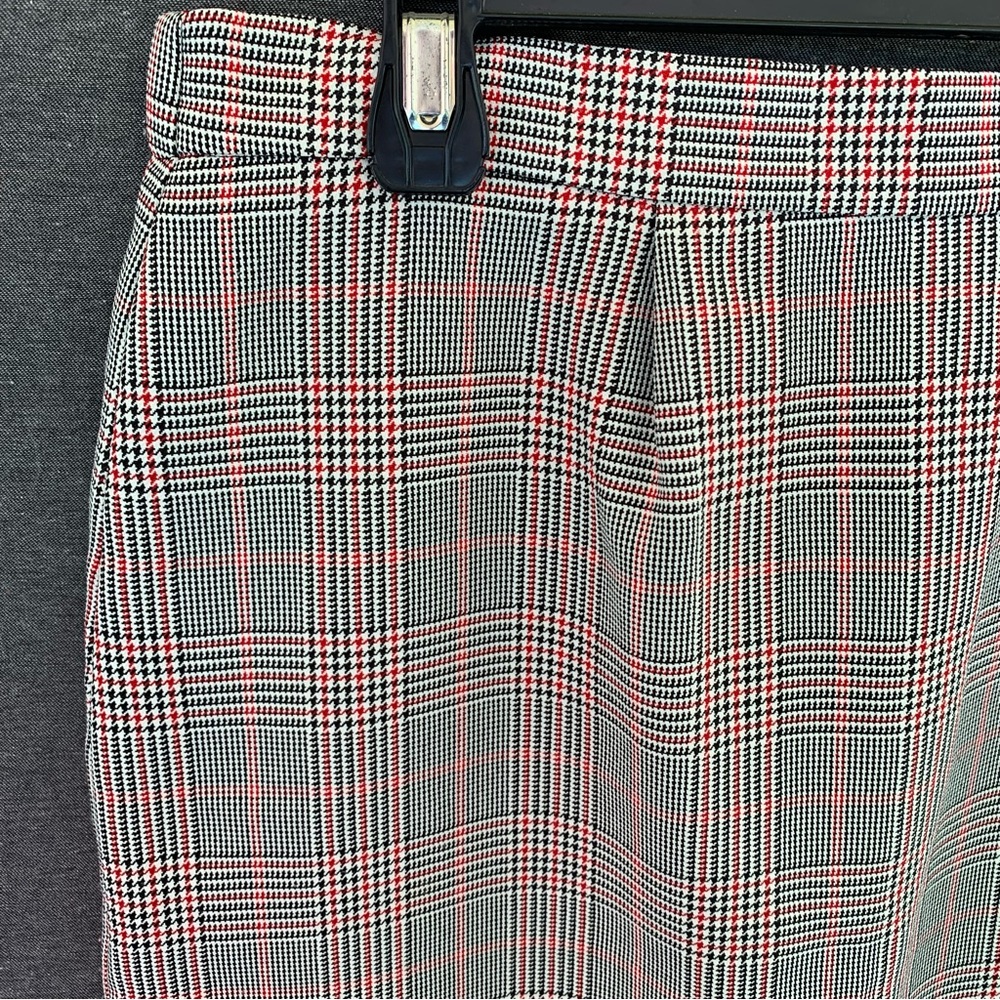 Vintage Plaid Pencil Skirt Women’s Size 12